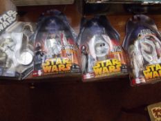 4 Star Wars figures