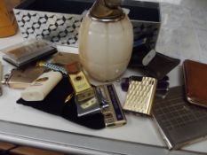Box of cigarette lighters and others