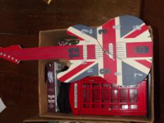 Novelty telephone in the form of a telephone box t