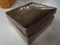 Silver hall marked trinket box