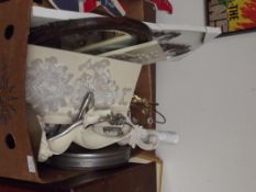 Various decorative items to include a pair of wall