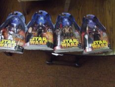 4 Star Wars figures
