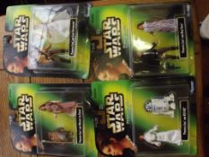 4 Star Wars figures, Princess Leia collection