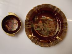 2 Carlton Rouge Royal plaques