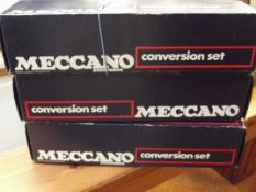 3 boxes of Meccano conversion set