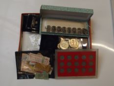 Collection of coins and others