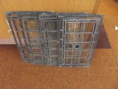 3 stained glass windows