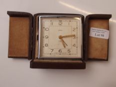 Vintage Smyth's travelling clock