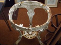 Very heavy base of a garden table