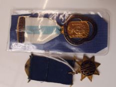 2 Masonic medals