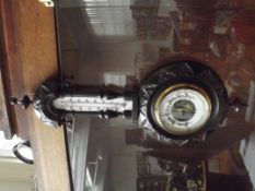 Edwardian banjo barometer