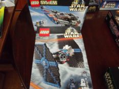 Star Wars lego snow speeder and the fighter