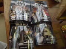 4 Star Wars figures, Saga collection