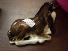 Lomonosov figure of a recumbent horse