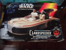 Star Wars the power of the force land speeder