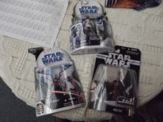 3 Star Wars figures