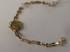 9 carat gold bracelet