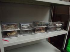 10 boxed collectable cars, to include 007