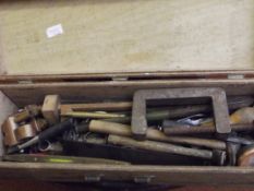 Vintage case and tools