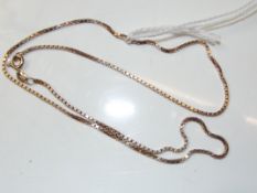 9 ct gold chain, 5 grams