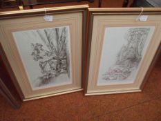 Two signed prints