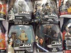 4 Star Wars Saga Collection figures