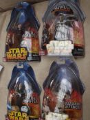 4 Star Wars Revenge of the Sith figures