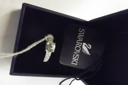 Swarovski crystal ring