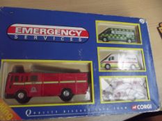 Corgi Emergency Service set, boxed