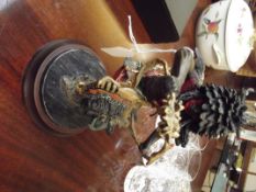 Cold painted bronze native American figure 'Spirit