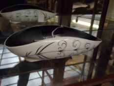 Foley flower boat signed by Donald Brindley