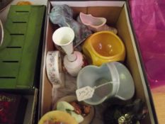 Assorted items to include a Beswick figure of a pu