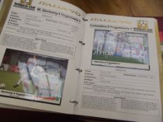 Collection of First Day Covers, World Cup Italia '