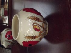 Moorcroft Harvest Poppy vase