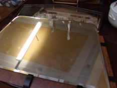 Two art deco mirrors