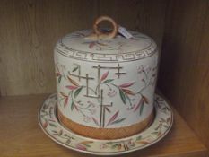 Victorian stilton dish, slight chip to underside