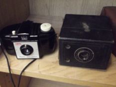 Two vintage cameras
