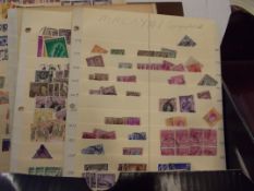 Assorted Oceania stamps