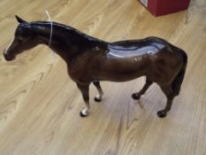 Large Beswick horse