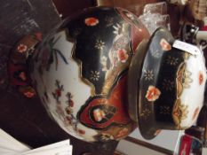 Chinese lidded temple jar