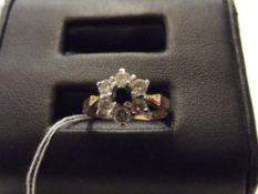 9 ct gold dress ring