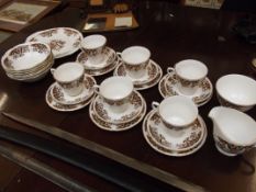 Colclough bone china tea set