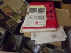 Various items to include a stamp album and kitchen