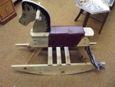 Vintage child's rocking horse