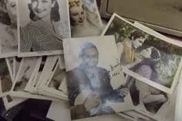 Signed photograph of George Formby 1943 together w