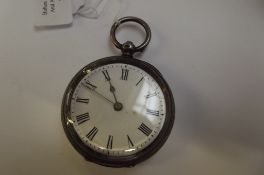 Silver fob watche