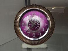 Retro equity alarm clock