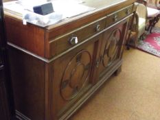 Two drawer and two door sideboard