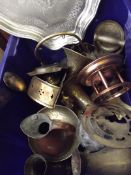 Various brass and copper ware