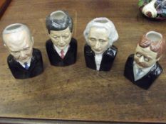 4 American presidents Toby jugs